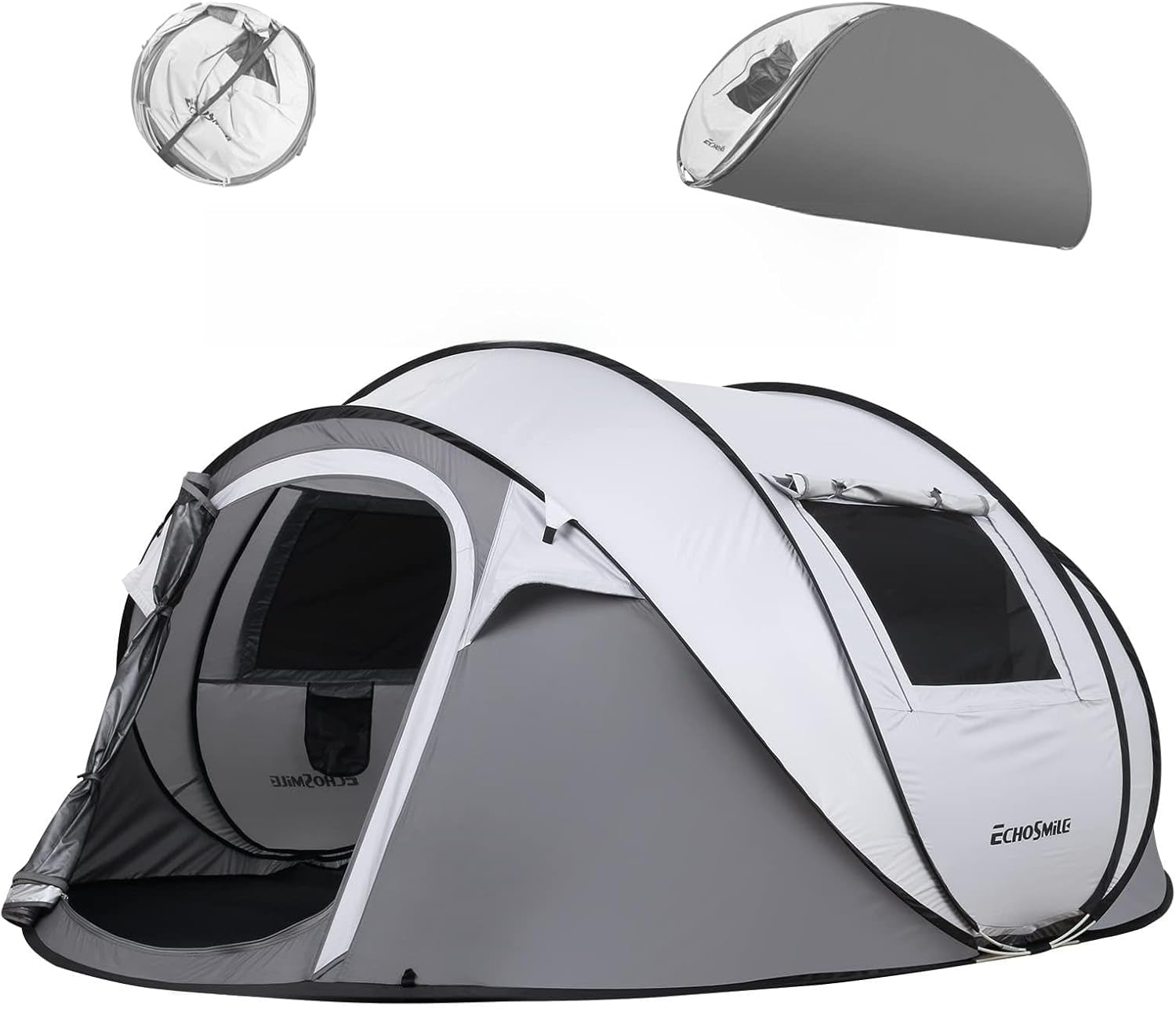 EchoSmile Instant Pop Up Camping Tent for Family Adventures