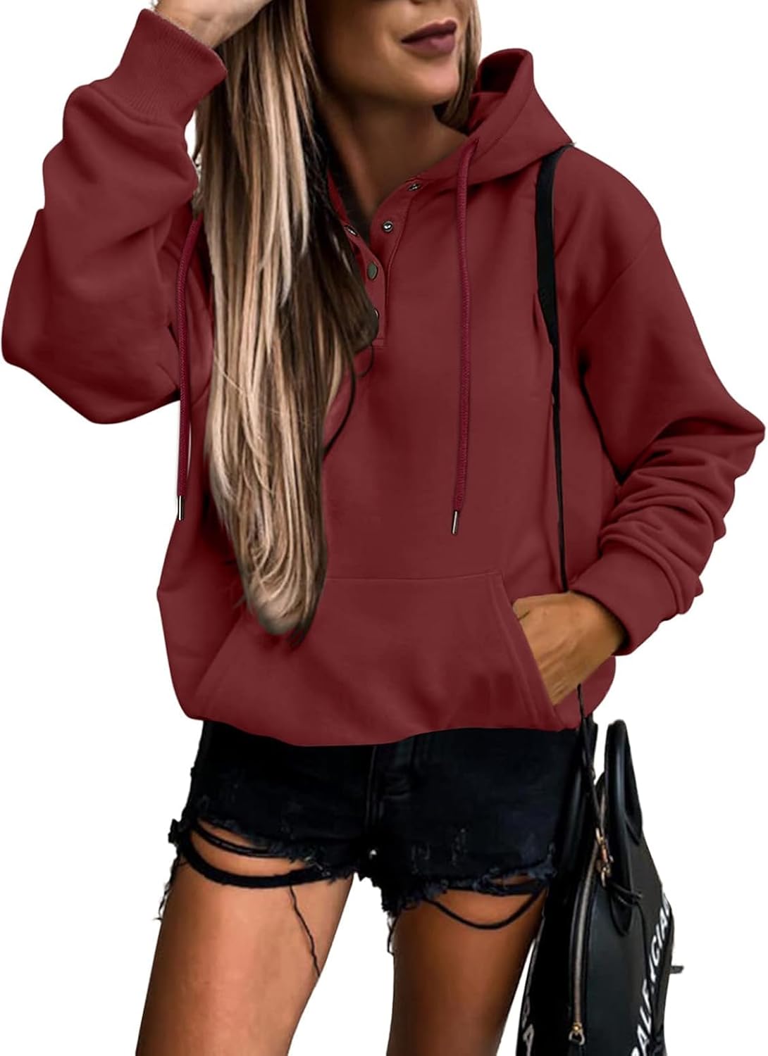 SHEWIN Women's Casual Hoodies Lightweight Pullover Tops Review