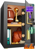 Anti-Theft Digital Safe Box with Fireproof Bag - Secure Medium Home