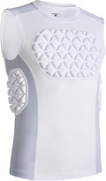 Youth Baseball Chest Rib Protector Padded Compression Shirt - Youth