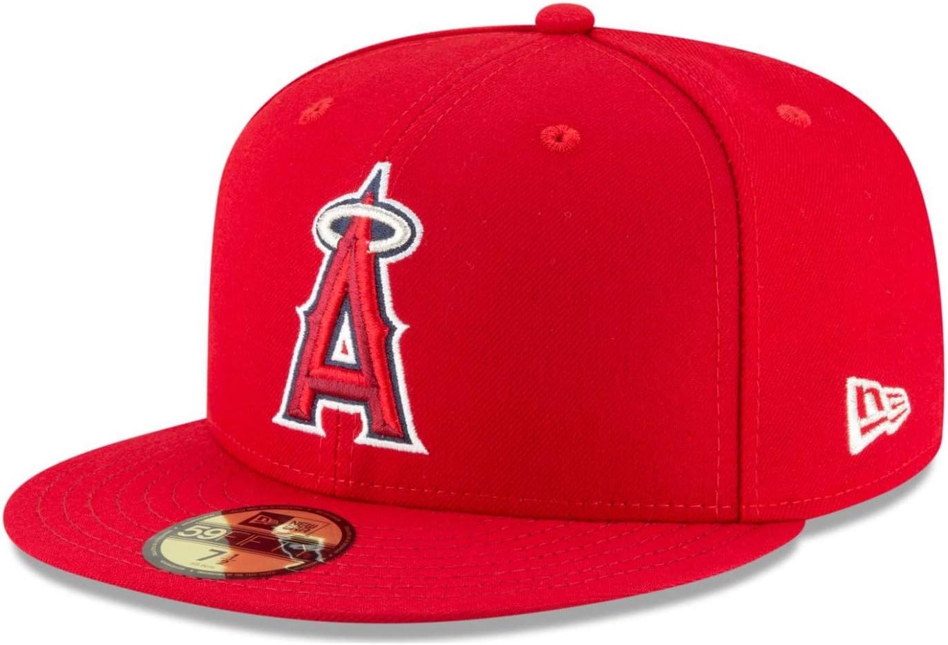 Anaheim Angels Red Cap - Official 59Fifty Fit