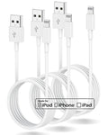 3ft iPhone Charger Apple MFi Certified Lightning Cable - Fast, Durable