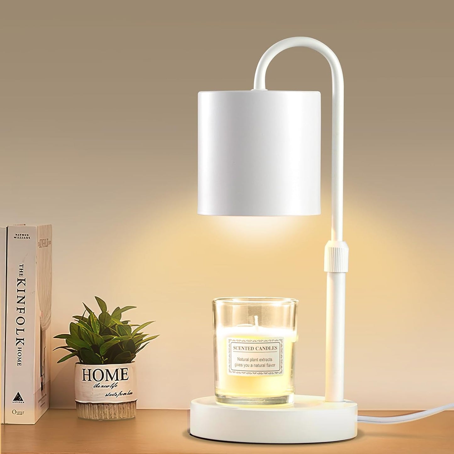 Dimmable Candle Warmer Lamp with Timer for Home Decor