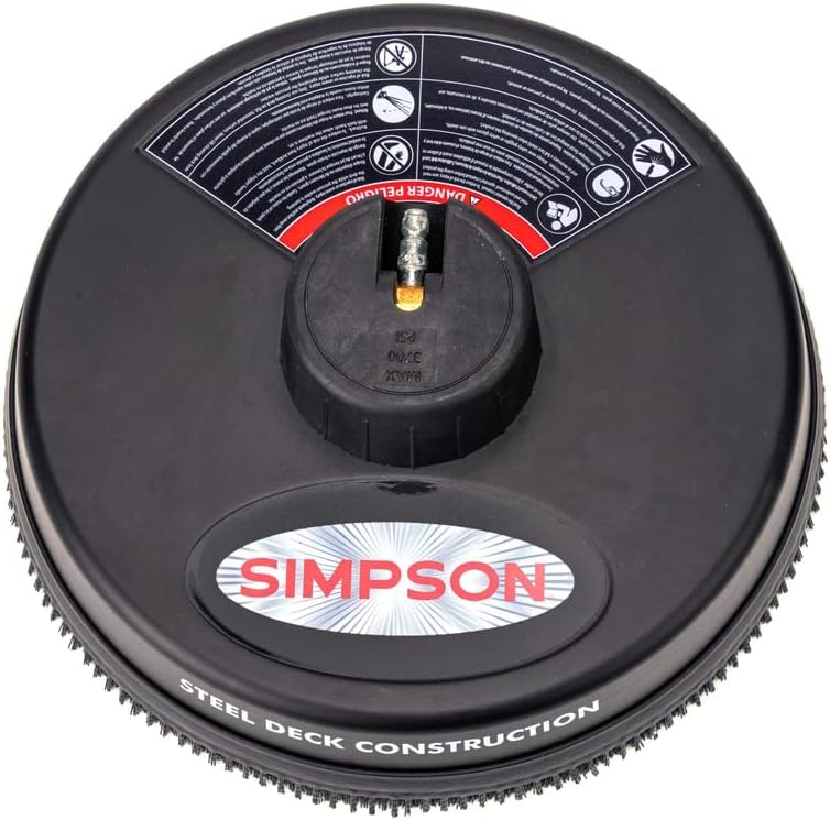 15in Steel Pressure Washer Surface Cleaner for Cold Water Use
