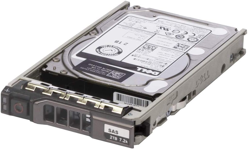 Dell 2TB SAS Hard Drive Bundle with Drive Tray for High Performance