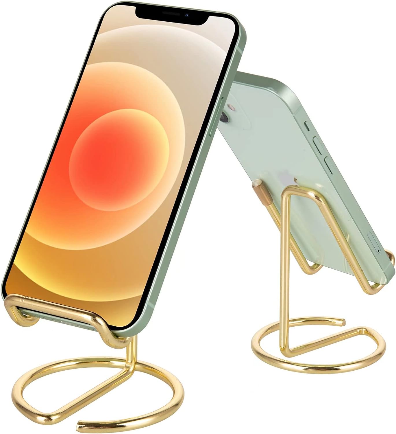 ROPOSY Gold Metal Phone Stand - All Device Compatible