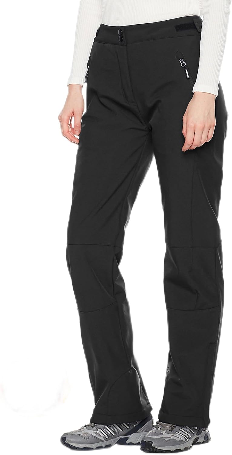 Outdoor Ventures Women's Waterproof Softshell Ski Pants for Hiking