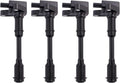 TRQ Ignition Coil Set Compatible with 2013-2016 Ford Escape - Direct