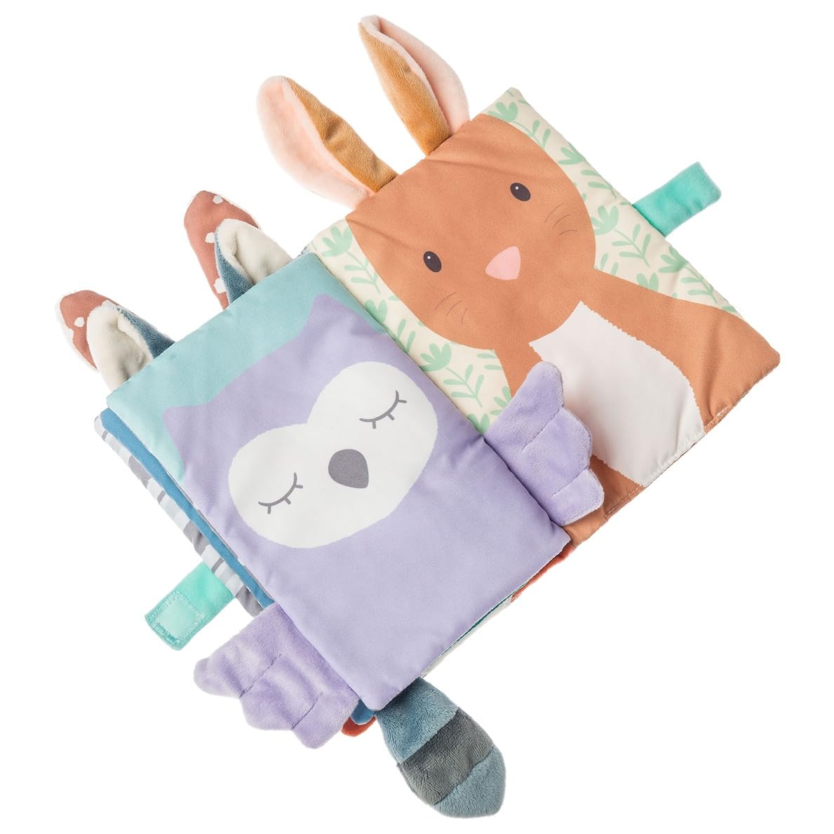 Mary Meyer Cuddlebook Soft Cloth Toy: Stimulate Toddler Learning