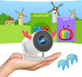DANCIEYA Kids Projector: 4K Support, 100+ Games & Stories