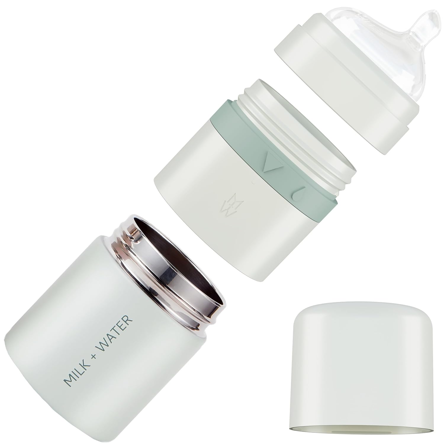 All-in-One Baby Bottle & Formula Dispenser for On-the-Go Feeding