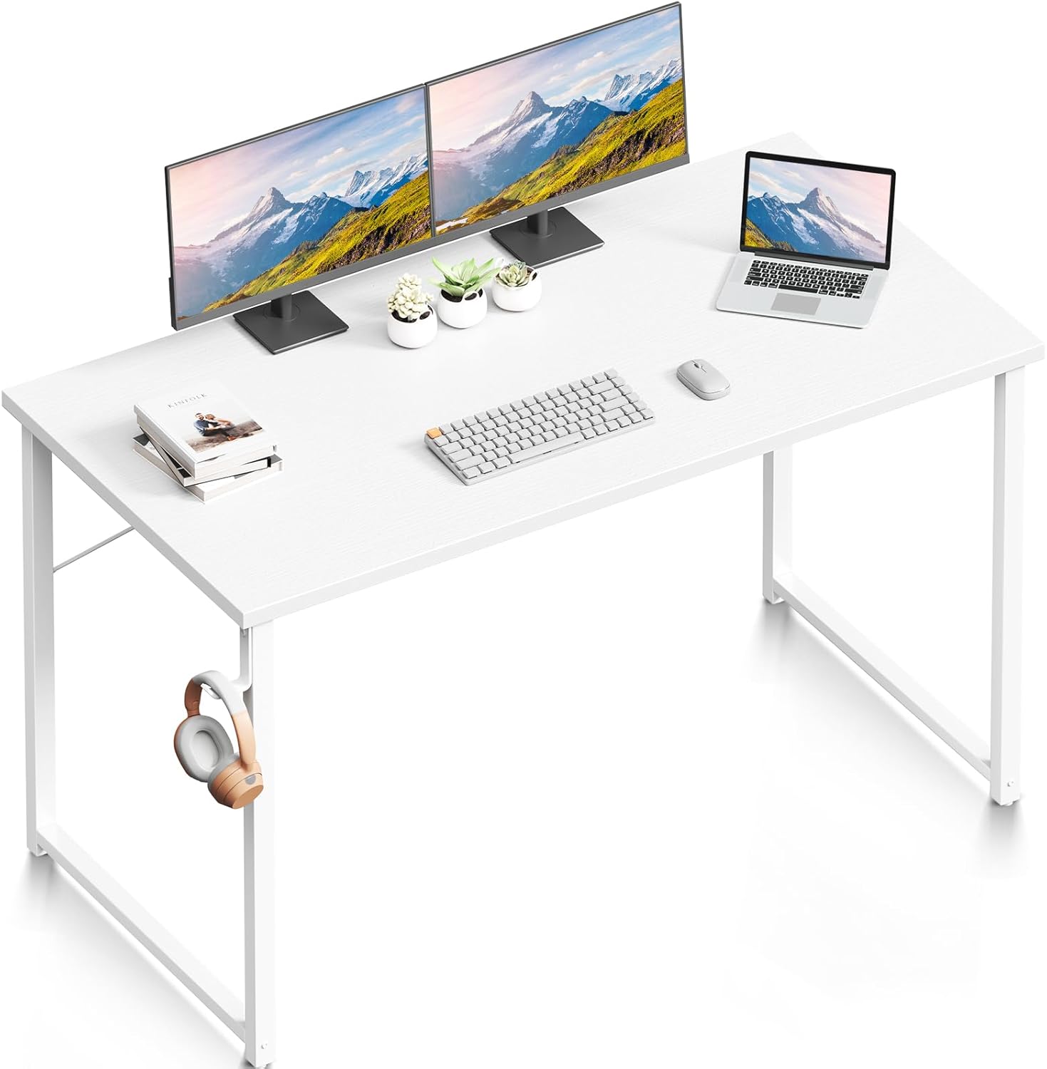 ODK 48 Inches Computer Desk for Small Spaces and Home Office