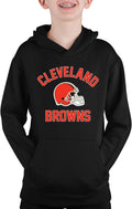 Team Fan Apparel NFL Youth Gameday Hooded Sweatshirt - Browns Pride