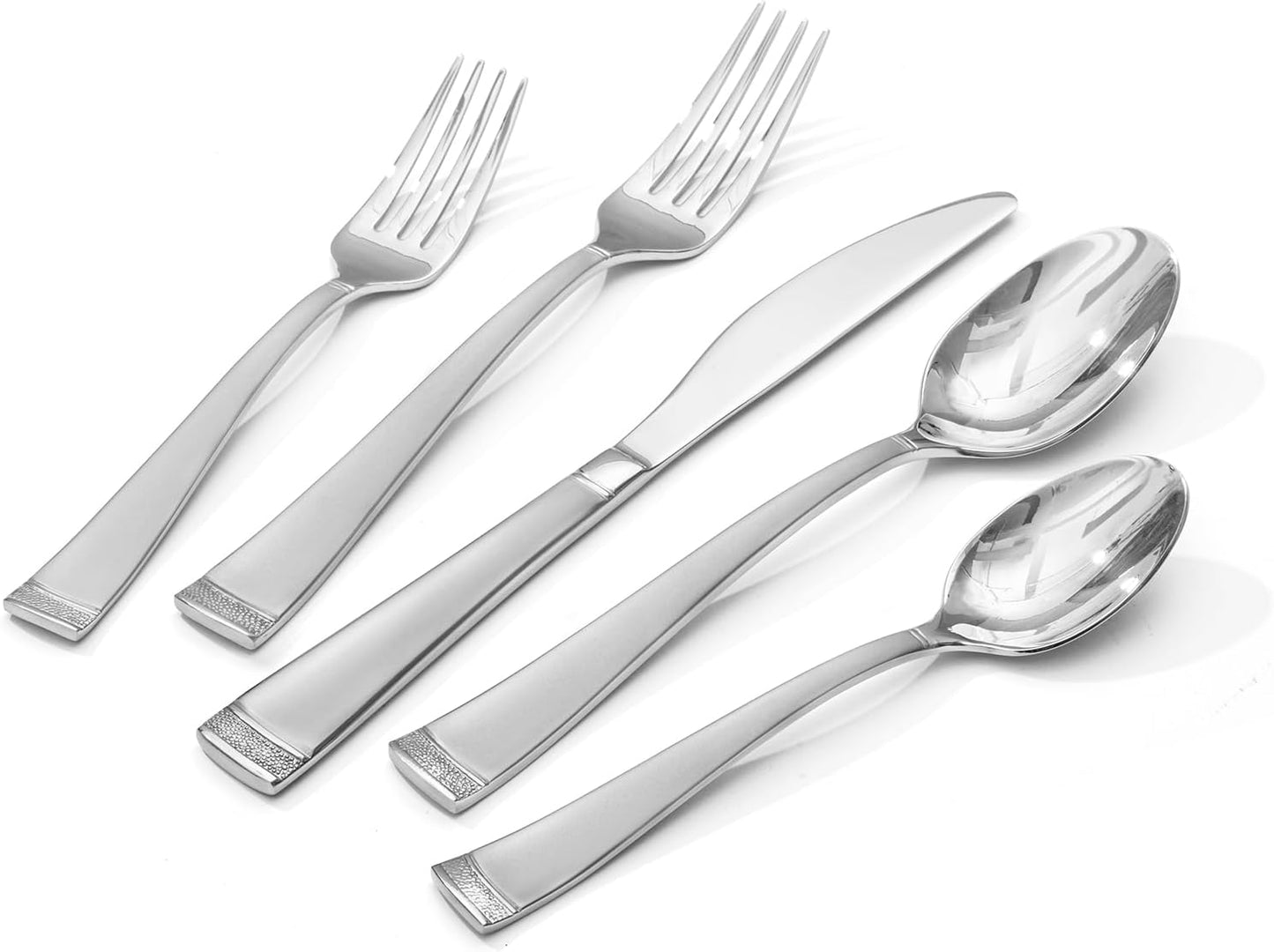 KINGSTONE 20-Piece Silverware Set for Elegant Dining Experience