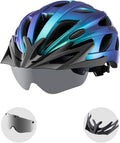 ROCKBROS Bike Helmet with Magnetic Goggles for Safety and Comfort