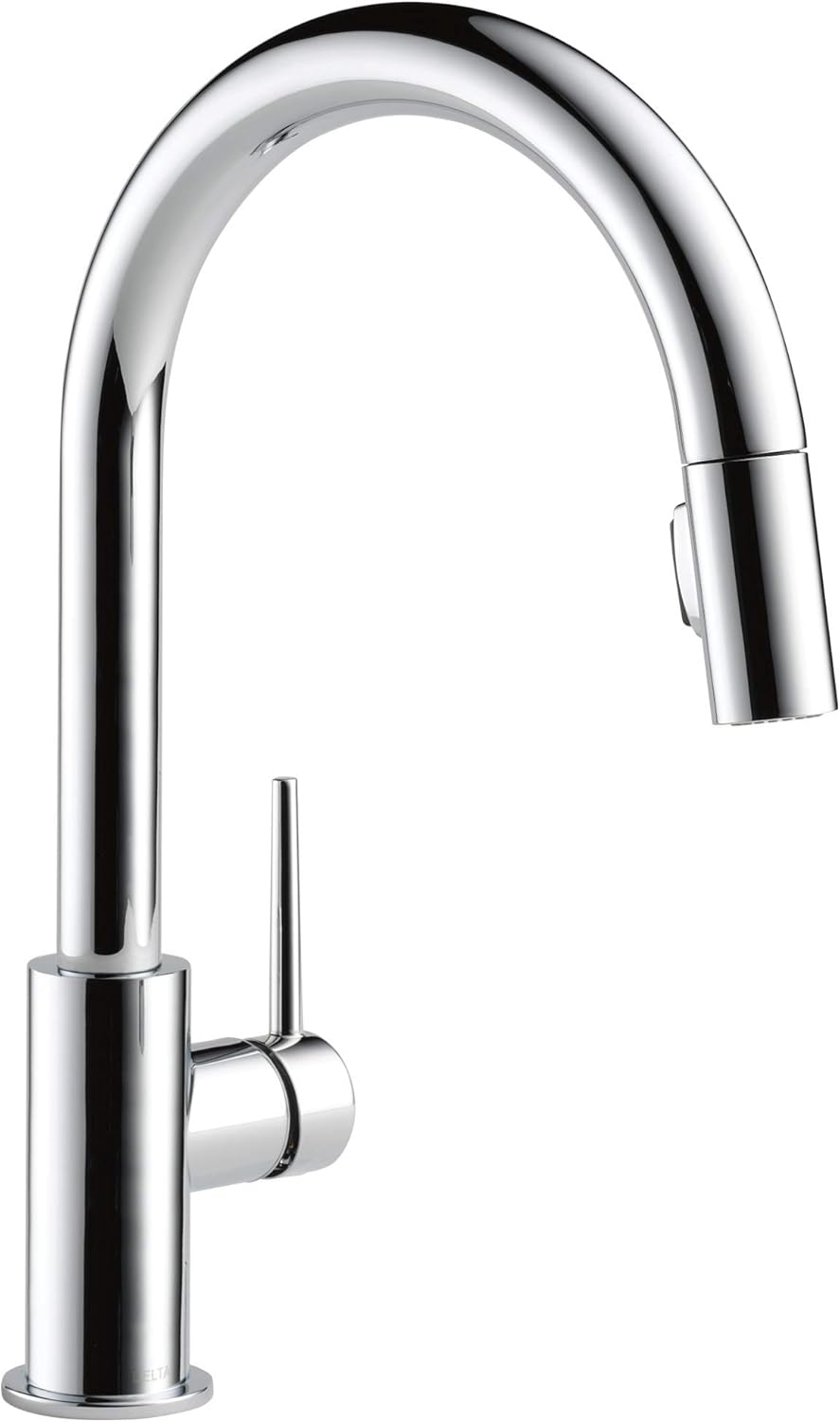 Delta Trinsic Chrome Kitchen Faucet with Pull Down Sprayer