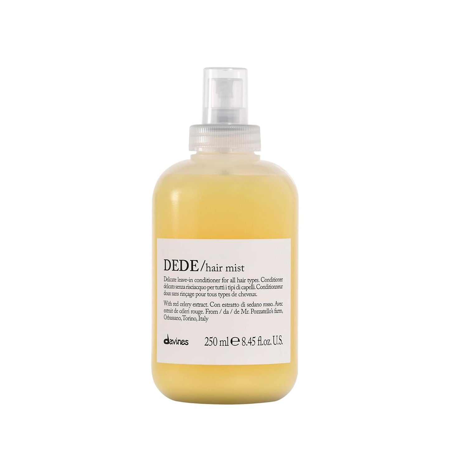 Davines DEDE Hair Mist - Lightweight Leave-In Conditioner for Shine
