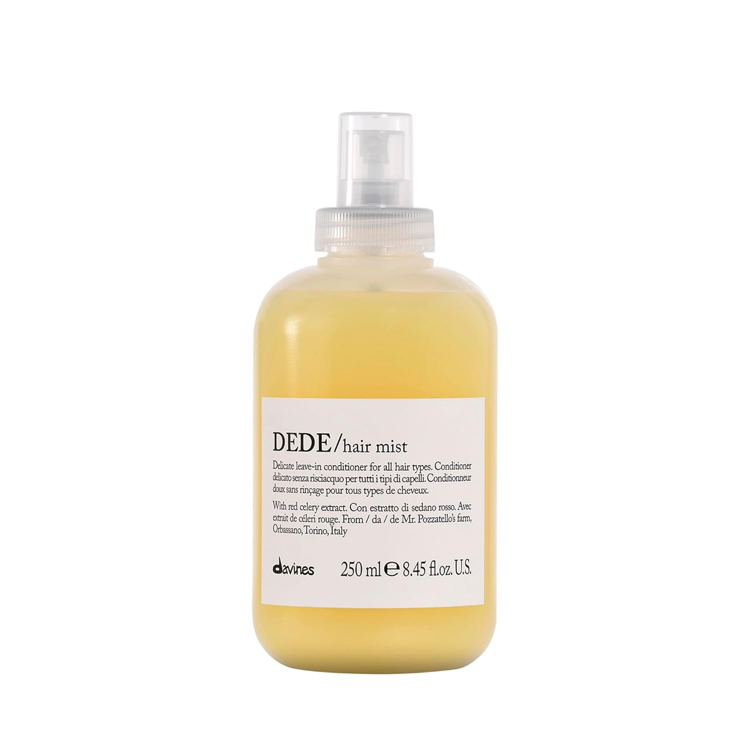 Davines DEDE Hair Mist - Lightweight Leave-In Conditioner for Shine