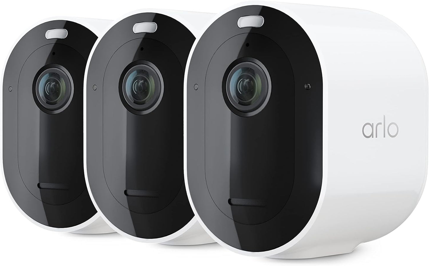 Arlo Pro 4 Spotlight Camera Trio - Enhanced Security & Clarity