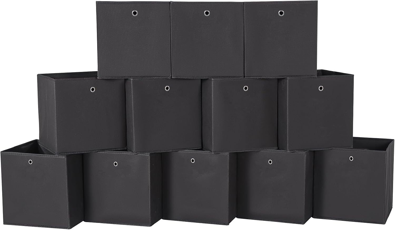 Foldable Storage Cubes Bins for Home Organizer Set of 12