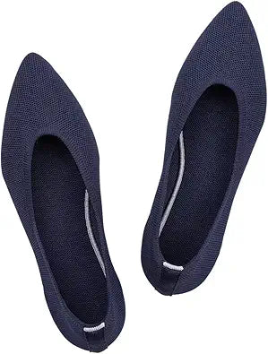 Comfortable Pointed Toe Flats for Women by Frank Mully