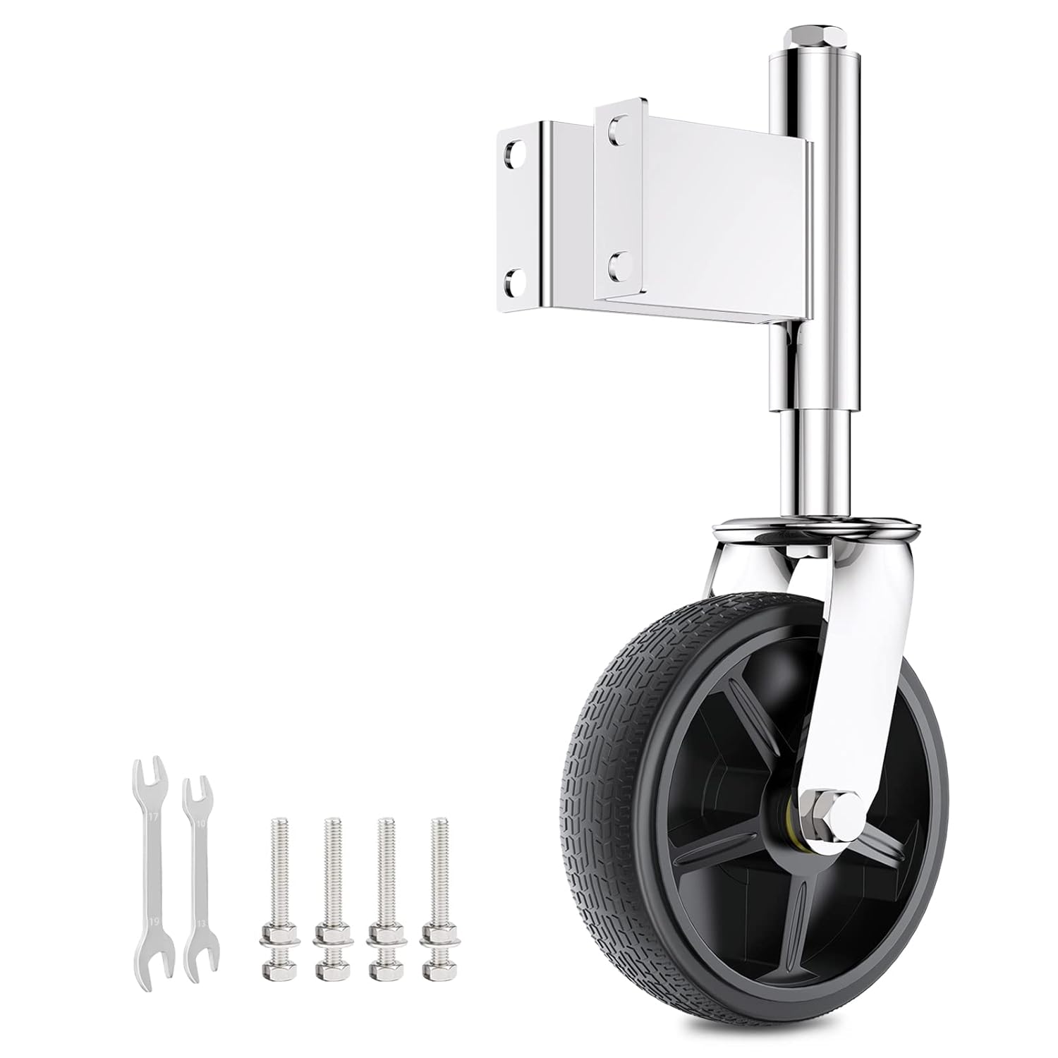 Spring Loaded Gate Casters for Heavy Duty Gates Up to 800 Lbs