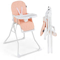 INFANS Baby High Chair Quick Folding Portable Highchair - Compact