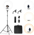 22 in Big Ring Light with 72 in Tripod Stand - Bright, Adjustable