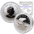2023 1 oz Australian Antarctic Territory Silver Humpback Whale Coin