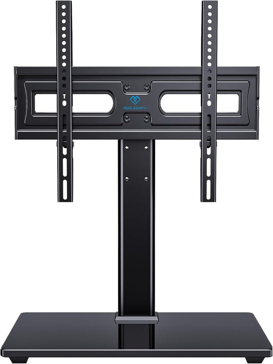 PERLESMITH Universal Swivel TV Stand for 32-65 inch TVs