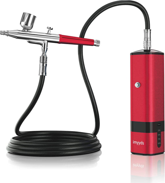 High Pressure Cordless Airbrush Kit for Painting and Makeup