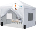 Quictent Privacy 10x10 Pop up Canopy Tent with Sidewalls - Fast One