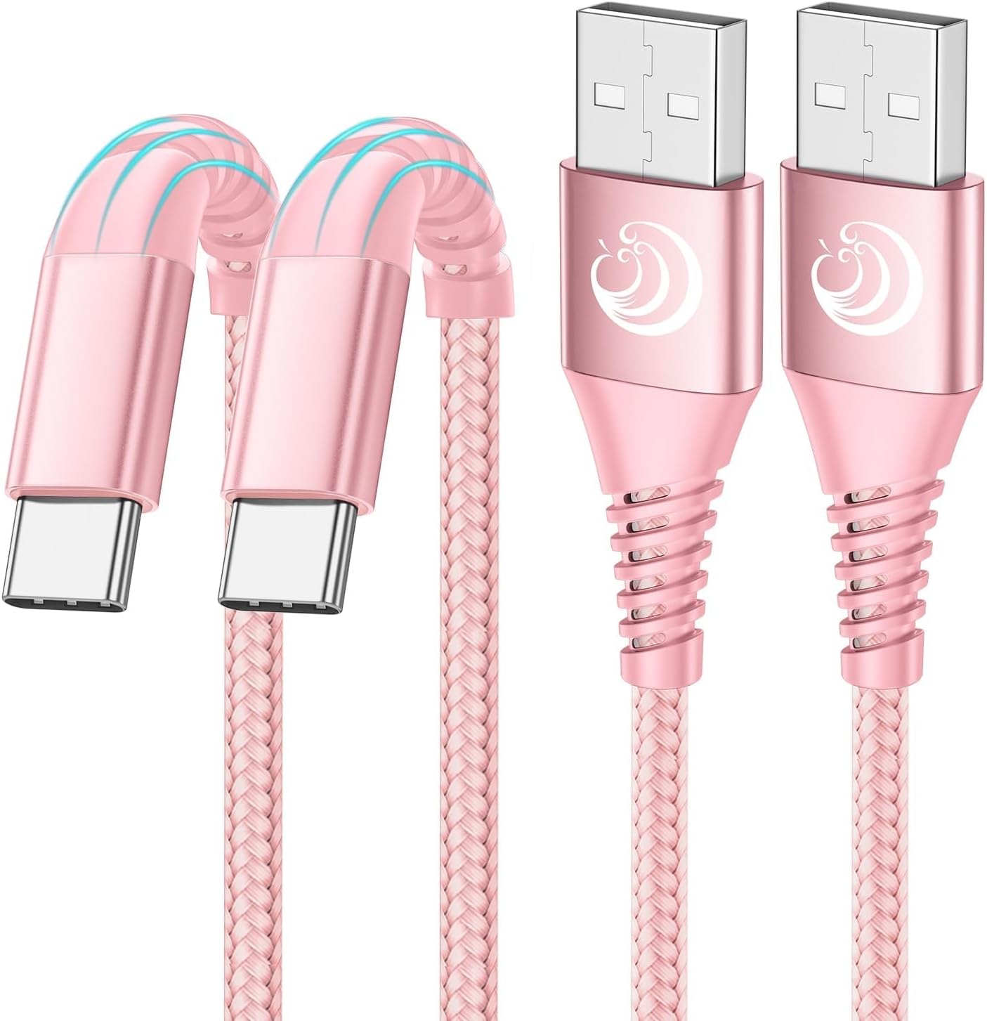 Aioneus 10ft Fast Charging Type C Cable Duo