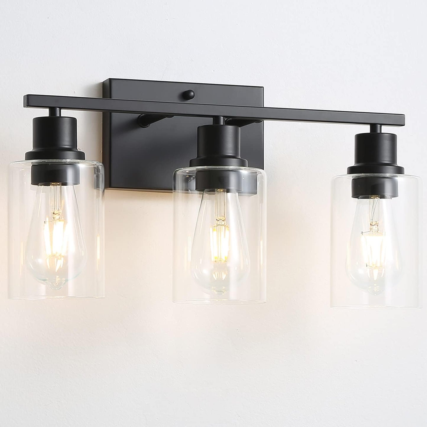 Matte Black Bathroom Vanity Light Fixtures for Modern Spaces