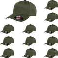 Flexfit Wooly Combed Premium 6-Panel Structured Baseball (Style 6YV2)