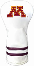 NCAA White Vintage Driver Headcover - Form Fitting Retro Design