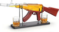 Christmas Gifts for Men Dad 23 oz AK Whiskey Decanter Set - Tactical