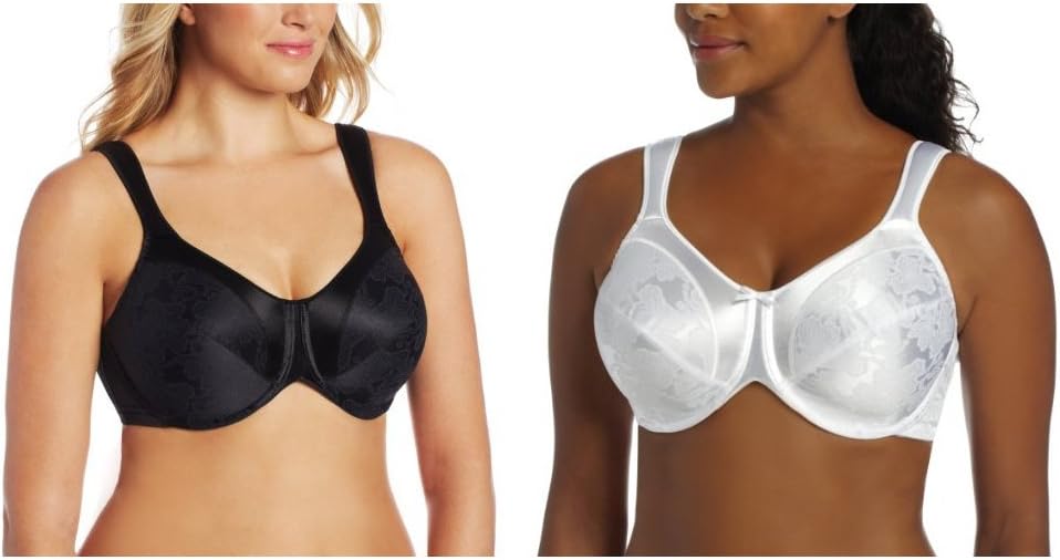 Bali Women's Satin Tracings Minimizer Underwire Bra Review