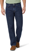 Wrangler Authentics Mens Classic 5-Pocket Relaxed Fit Cotton Jean FIVE