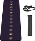 Non Slip Yoga Mat TPE Workout Mat 72in x 24in x 6mm - Thick