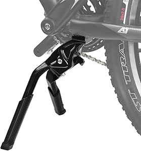 BV Bike Kickstand for 24-28 in Bikes - Adjustable & Foldable