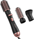 Rotating Hair Dryer Brush 3 in 1 Round Hot Air Spin Brush Set