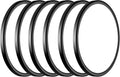 6Pack 3200lm LED Flush Mount Ceiling Light 12in - Super Slim Bright