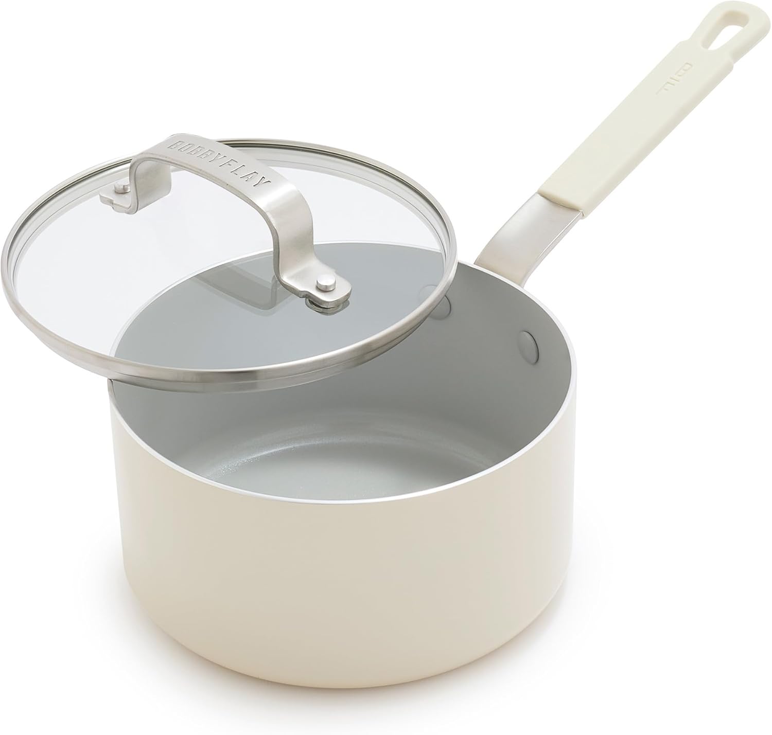 GreenPan x Bobby Flay 1.67QT Nonstick Saucepan with Glass Lid