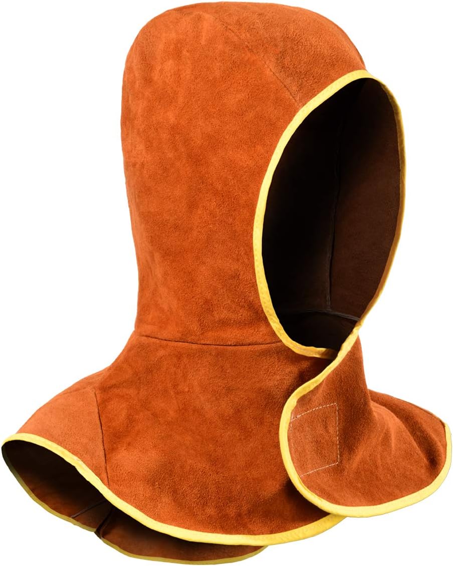 QeeLink Welding Hood Leather - Full Head Protection