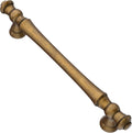 Alzassbg 10 Pack Antique Brass Cabinet Pulls 5 in Hole Centers