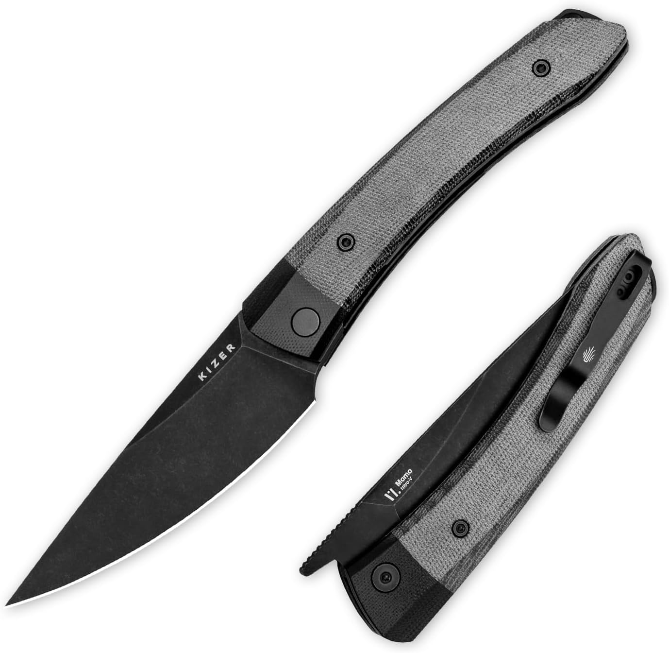 Kizer Momo Pocket Folding Knife: EDC Camping Knife for All