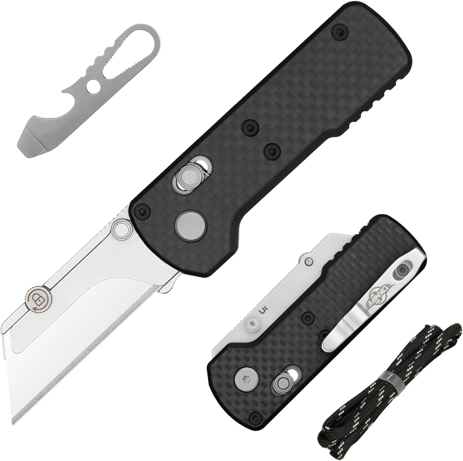 OKNIFE Otacle U1 Folding Utility Knife: Quick Change, EDC Razor
