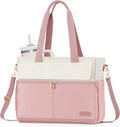 Laptop Bag for Women 15.6 Inch Canvas Tote - Large Capacity
