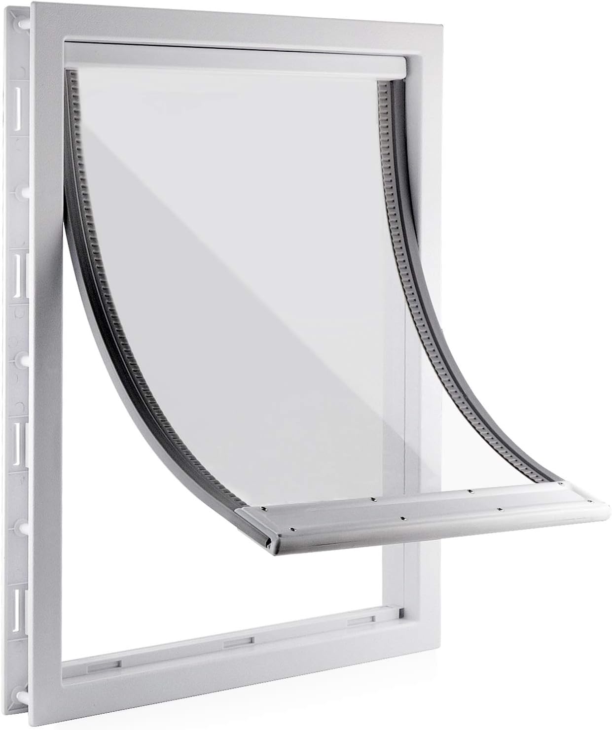 CEESC Large Dog Door with Soft Magnetic Flap for Easy Access